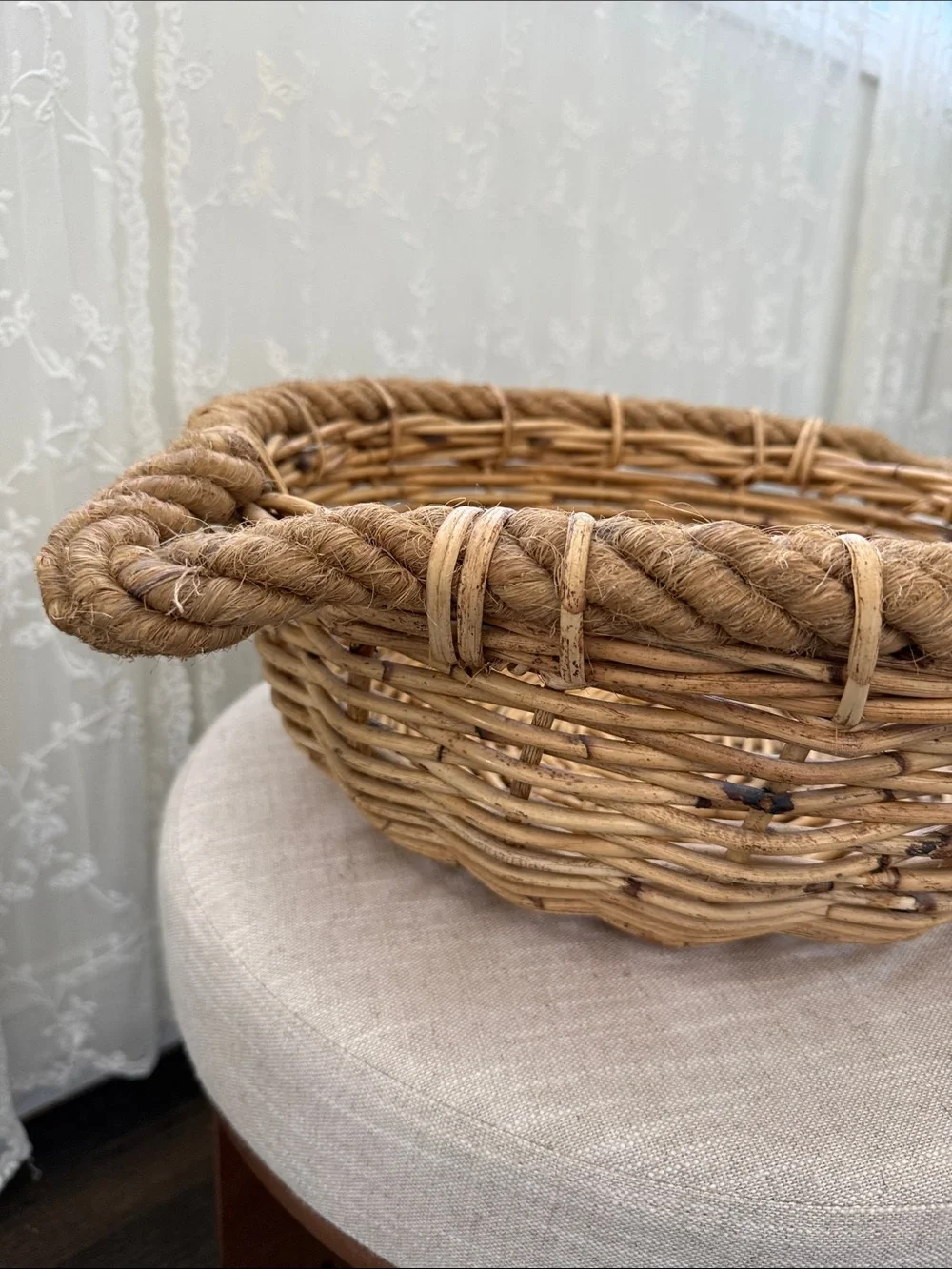 Vintage huge round